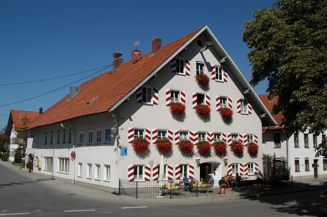 Gasthaus Zur Post Waal Exterior photo
